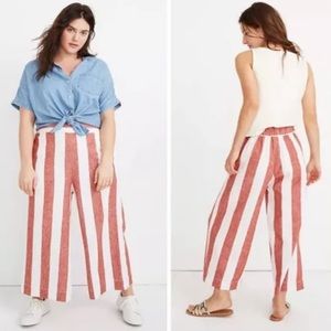 Madewell Huston Striped Pants